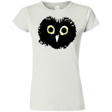 T-Shirts White / S Heart Owls Junior Slimmer-Fit T-Shirt
