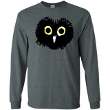 T-Shirts Dark Heather / S Heart Owls Men's Long Sleeve T-Shirt