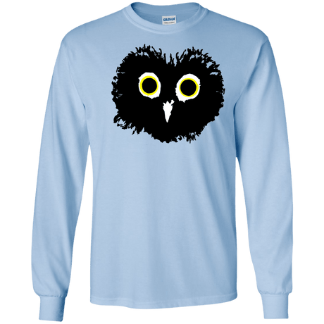 T-Shirts Light Blue / S Heart Owls Men's Long Sleeve T-Shirt