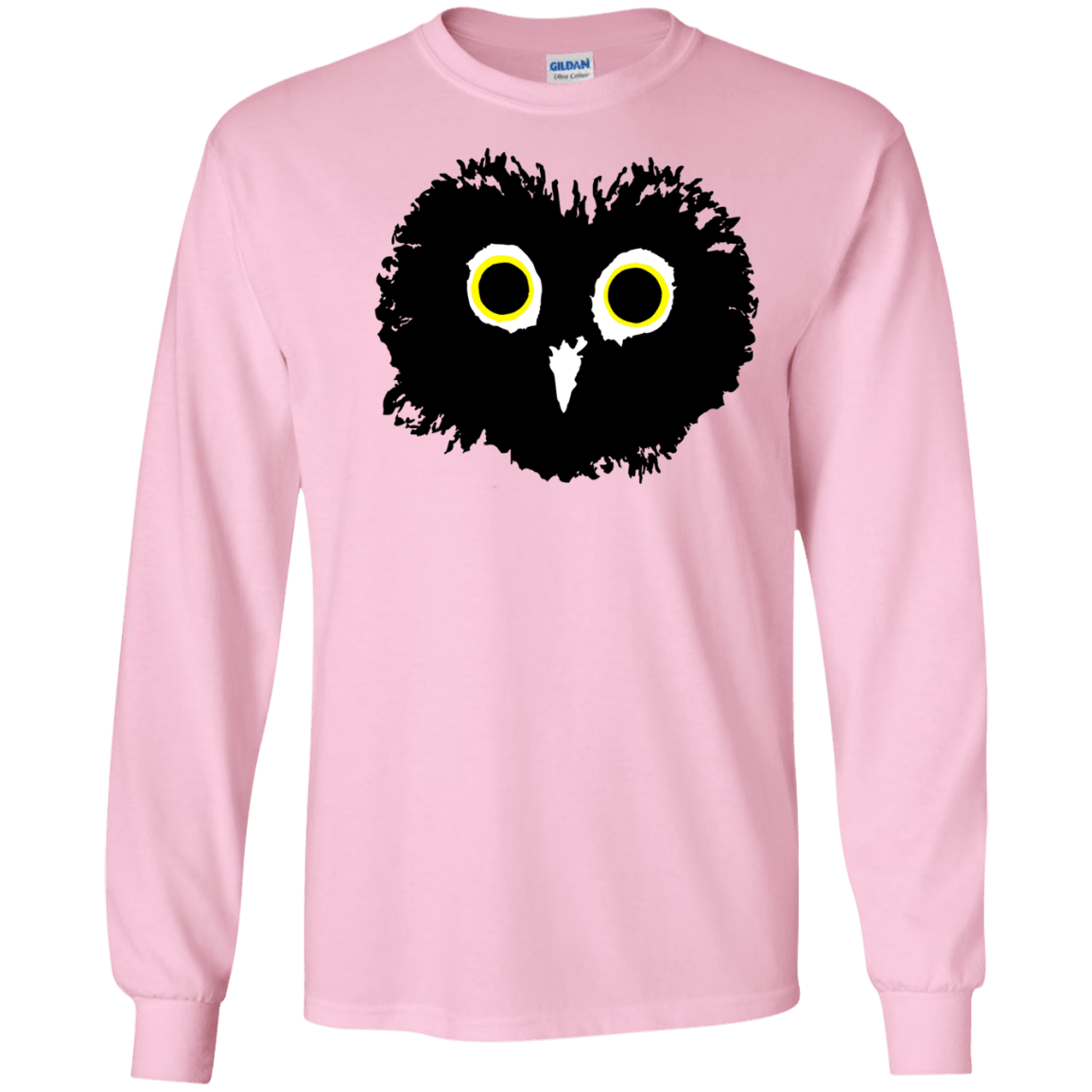 T-Shirts Light Pink / S Heart Owls Men's Long Sleeve T-Shirt