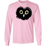 T-Shirts Light Pink / S Heart Owls Men's Long Sleeve T-Shirt