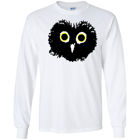 T-Shirts White / S Heart Owls Men's Long Sleeve T-Shirt