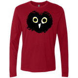 T-Shirts Cardinal / S Heart Owls Men's Premium Long Sleeve
