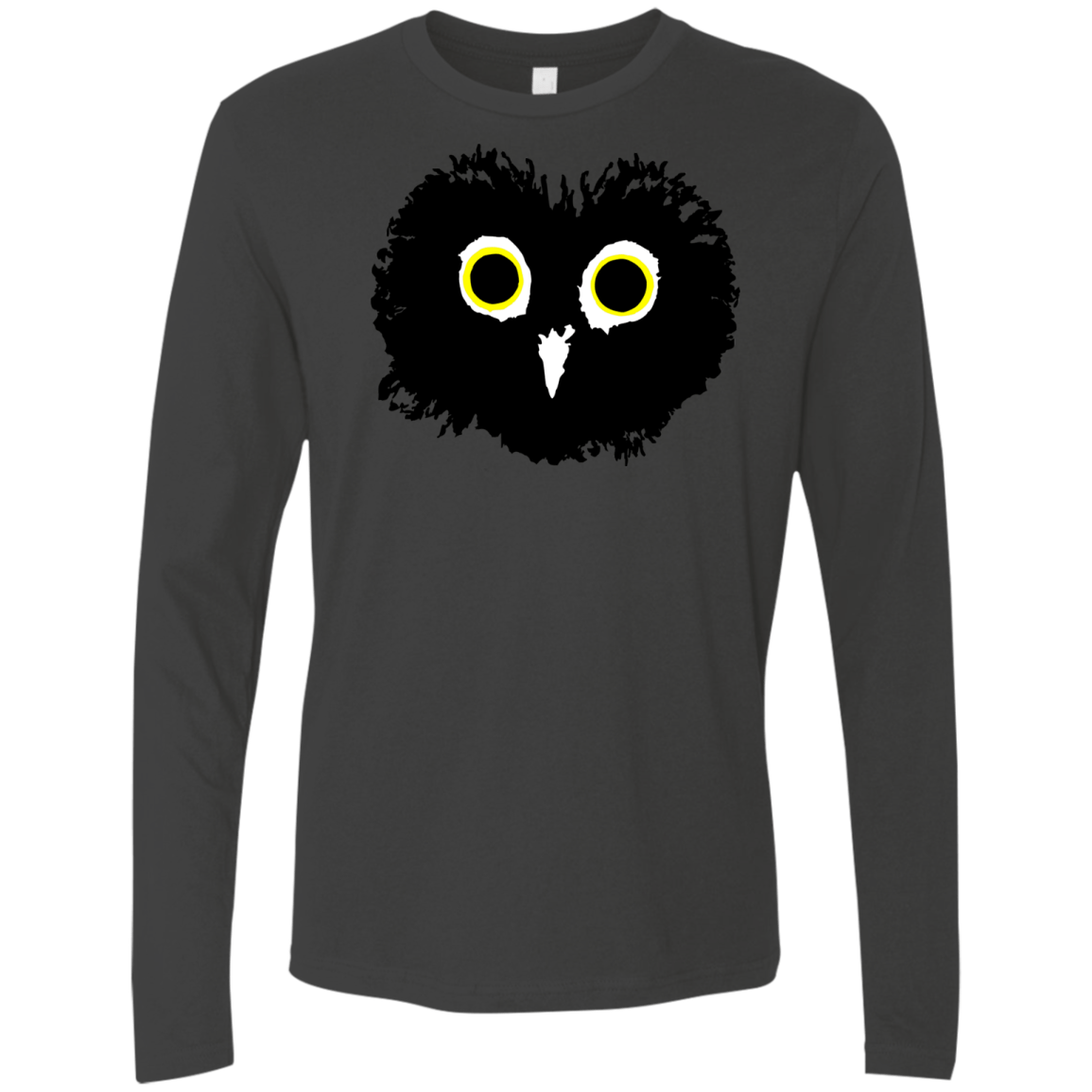 T-Shirts Heavy Metal / S Heart Owls Men's Premium Long Sleeve