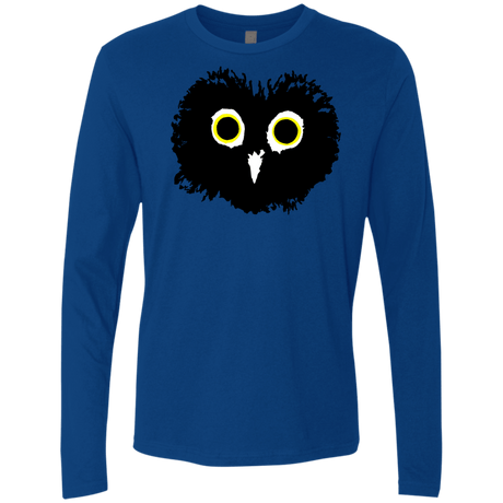 T-Shirts Royal / S Heart Owls Men's Premium Long Sleeve