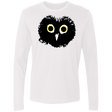 T-Shirts White / S Heart Owls Men's Premium Long Sleeve