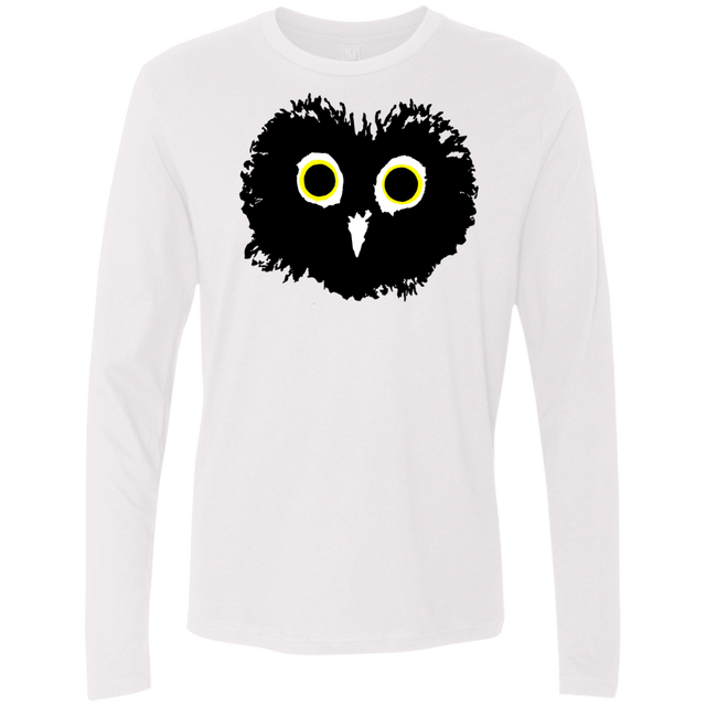T-Shirts White / S Heart Owls Men's Premium Long Sleeve