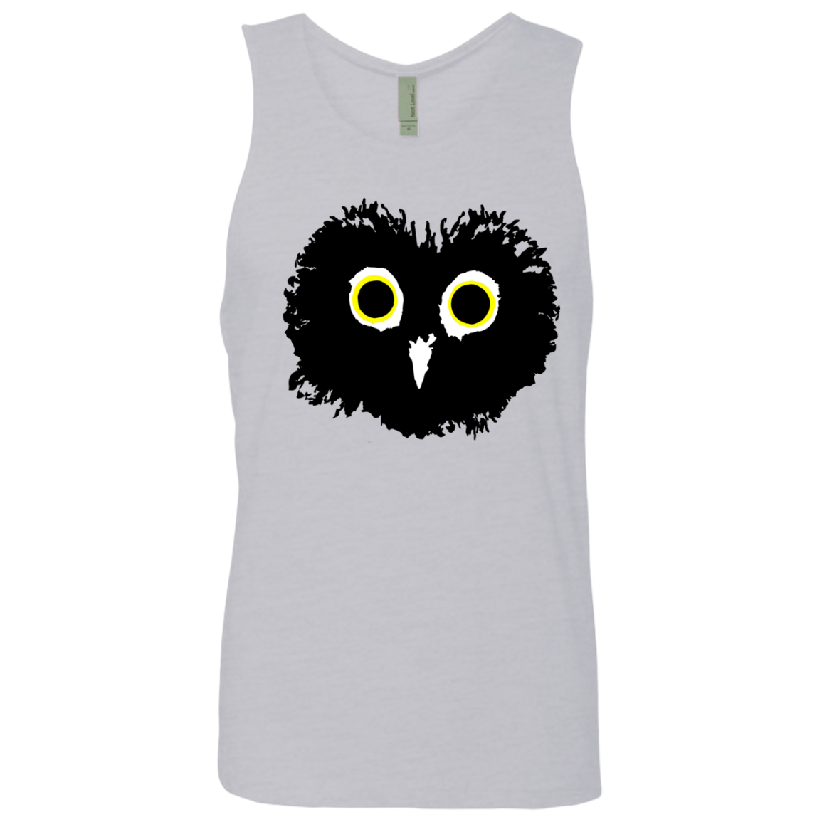 T-Shirts Heather Grey / S Heart Owls Men's Premium Tank Top