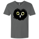 T-Shirts Heavy Metal / X-Small Heart Owls Men's Premium V-Neck