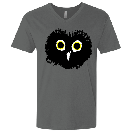 T-Shirts Heavy Metal / X-Small Heart Owls Men's Premium V-Neck