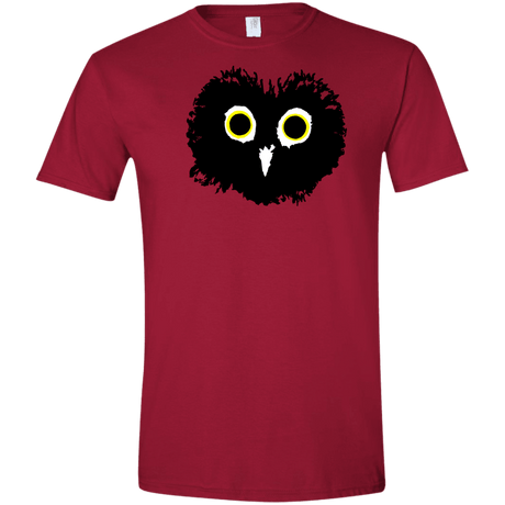 T-Shirts Cardinal Red / S Heart Owls Men's Semi-Fitted Softstyle