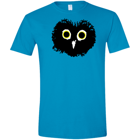 T-Shirts Sapphire / S Heart Owls Men's Semi-Fitted Softstyle