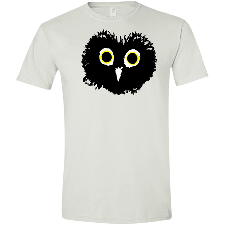 T-Shirts White / X-Small Heart Owls Men's Semi-Fitted Softstyle