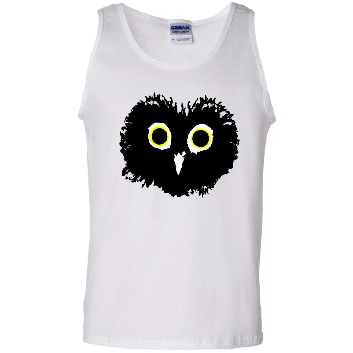 T-Shirts White / S Heart Owls Men's Tank Top