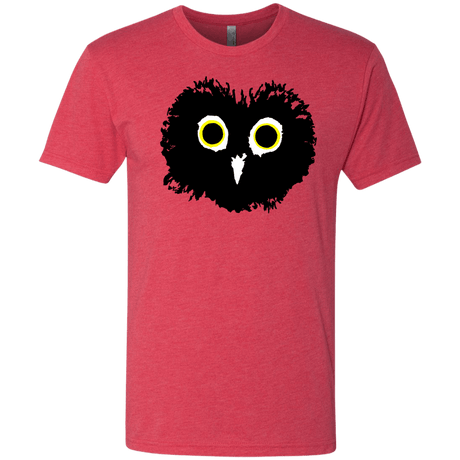 T-Shirts Vintage Red / S Heart Owls Men's Triblend T-Shirt