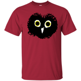 T-Shirts Cardinal / S Heart Owls T-Shirt