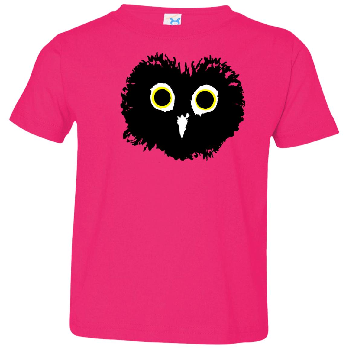 T-Shirts Hot Pink / 2T Heart Owls Toddler Premium T-Shirt