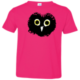 T-Shirts Hot Pink / 2T Heart Owls Toddler Premium T-Shirt