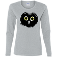T-Shirts Sport Grey / S Heart Owls Women's Long Sleeve T-Shirt