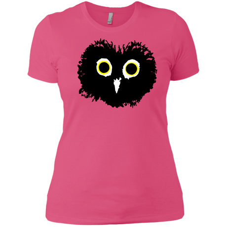 T-Shirts Hot Pink / X-Small Heart Owls Women's Premium T-Shirt