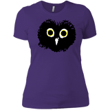 T-Shirts Purple Rush/ / X-Small Heart Owls Women's Premium T-Shirt
