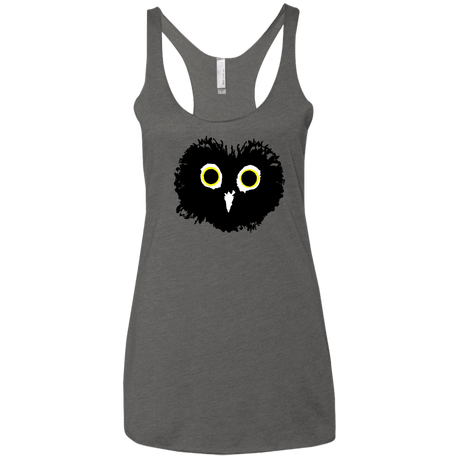 T-Shirts Premium Heather / X-Small Heart Owls Women's Triblend Racerback Tank