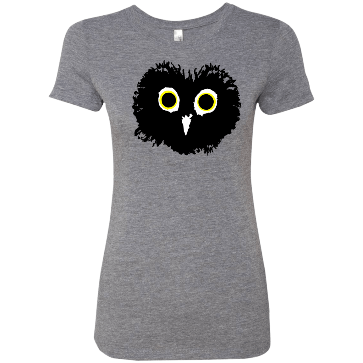 T-Shirts Premium Heather / S Heart Owls Women's Triblend T-Shirt