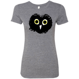 T-Shirts Premium Heather / S Heart Owls Women's Triblend T-Shirt