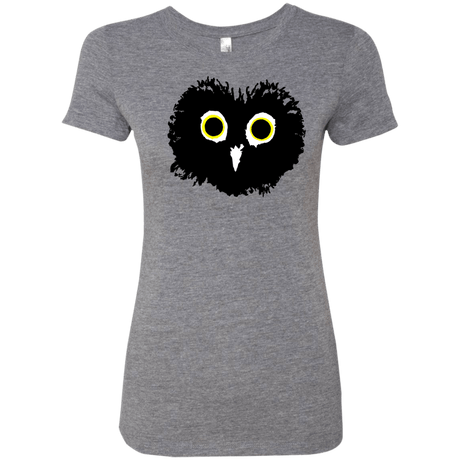 T-Shirts Premium Heather / S Heart Owls Women's Triblend T-Shirt