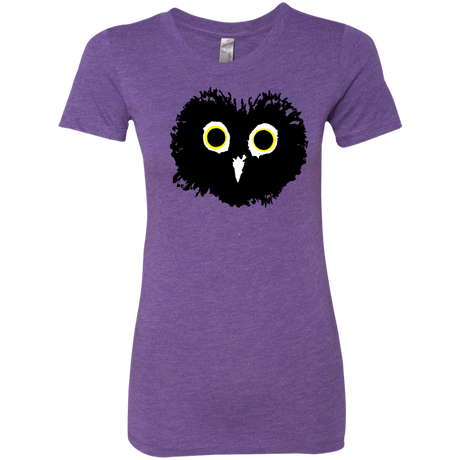 T-Shirts Purple Rush / S Heart Owls Women's Triblend T-Shirt