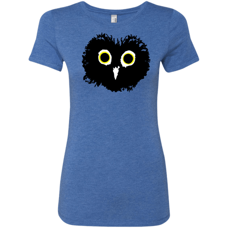 T-Shirts Vintage Royal / S Heart Owls Women's Triblend T-Shirt