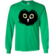 T-Shirts Irish Green / YS Heart Owls Youth Long Sleeve T-Shirt