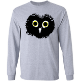 T-Shirts Sport Grey / YS Heart Owls Youth Long Sleeve T-Shirt