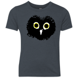 T-Shirts Vintage Navy / YXS Heart Owls Youth Triblend T-Shirt