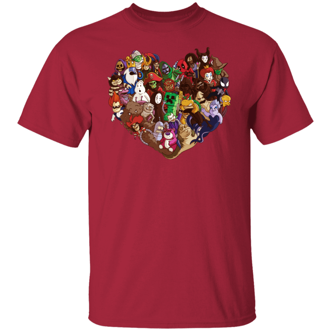 T-Shirts Cardinal / S Heart T-Shirt