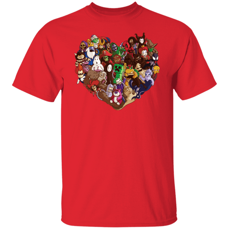 T-Shirts Red / S Heart T-Shirt