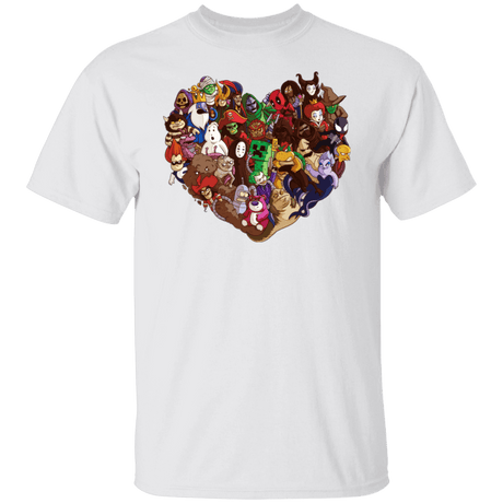 T-Shirts White / S Heart T-Shirt