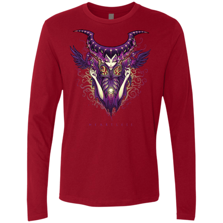 T-Shirts Cardinal / Small Heartless Men's Premium Long Sleeve