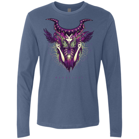 T-Shirts Indigo / Small Heartless Men's Premium Long Sleeve