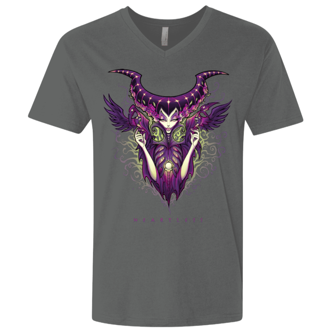 T-Shirts Heavy Metal / X-Small Heartless Men's Premium V-Neck