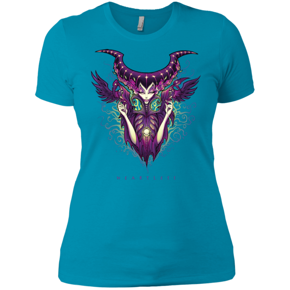 T-Shirts Turquoise / X-Small Heartless Women's Premium T-Shirt