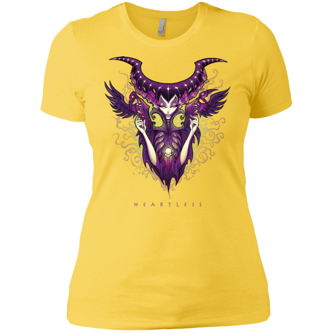 T-Shirts Vibrant Yellow / X-Small Heartless Women's Premium T-Shirt