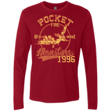 T-Shirts Cardinal / Small Heat wave Men's Premium Long Sleeve