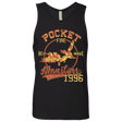 T-Shirts Black / Small Heat wave Men's Premium Tank Top
