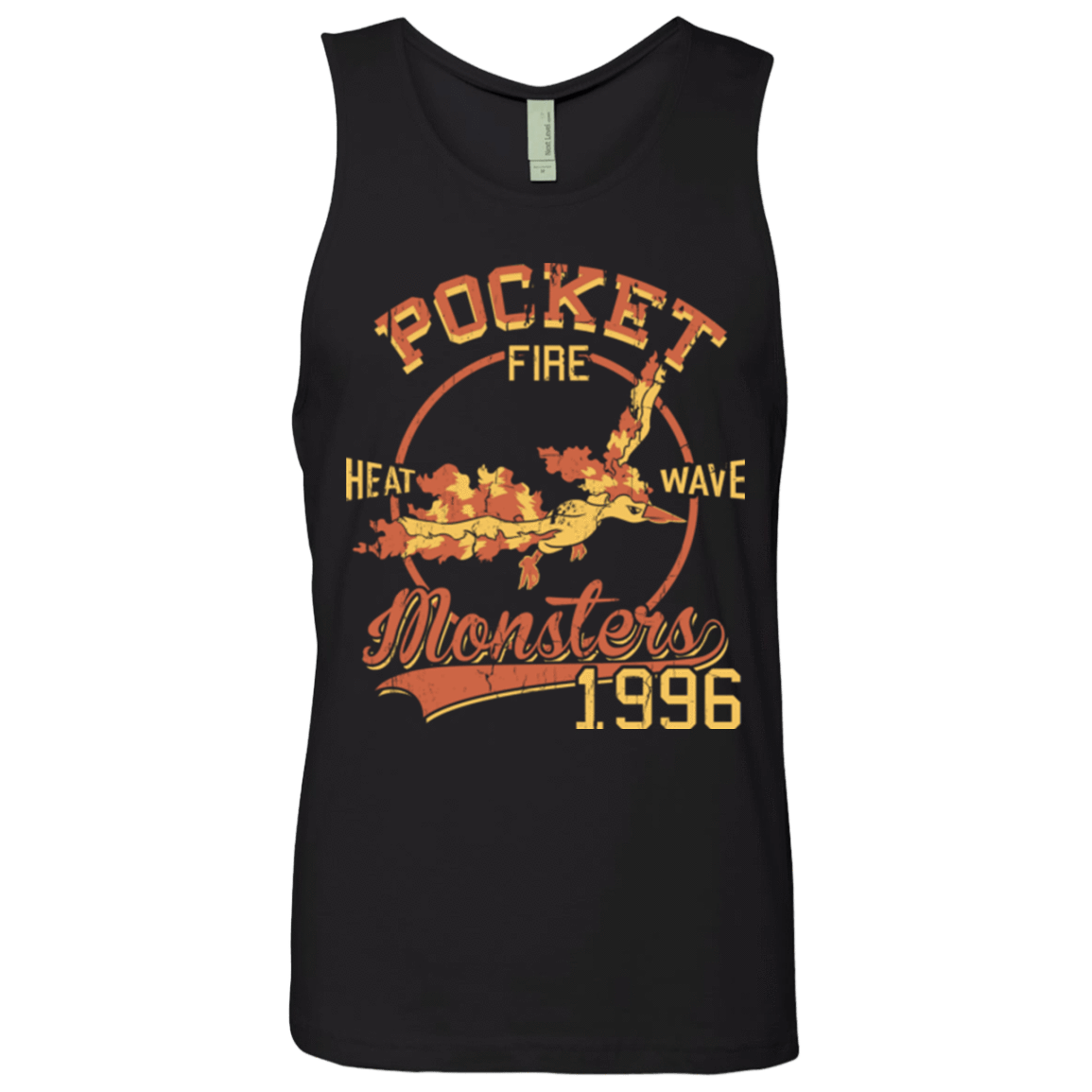 T-Shirts Black / Small Heat wave Men's Premium Tank Top