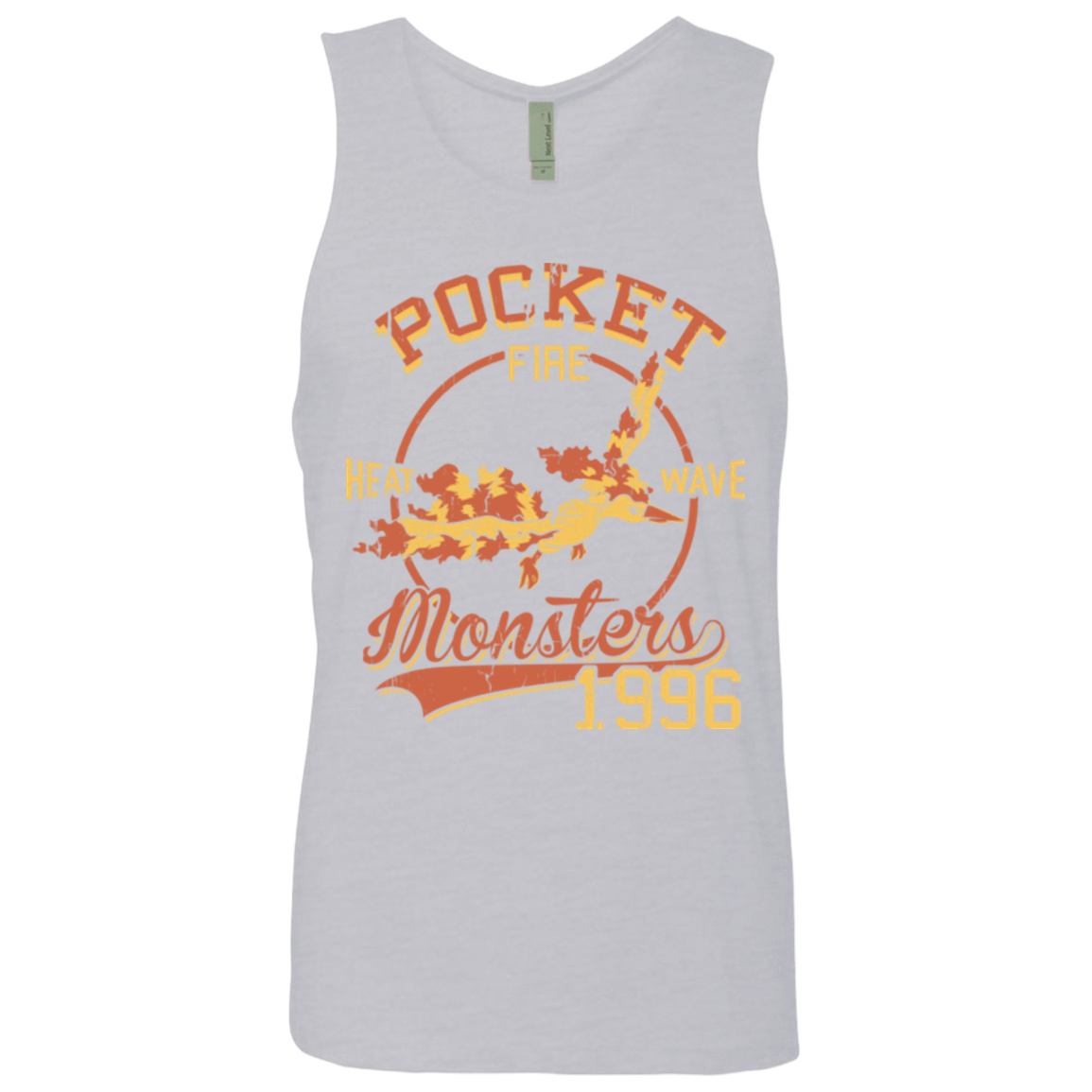 T-Shirts Heather Grey / Small Heat wave Men's Premium Tank Top