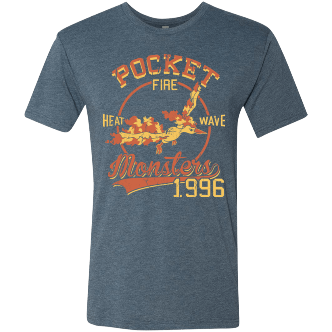 T-Shirts Indigo / Small Heat wave Men's Triblend T-Shirt