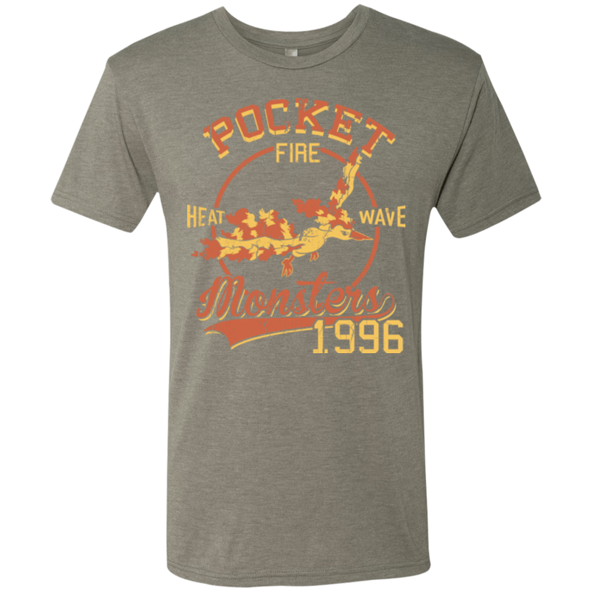 T-Shirts Venetian Grey / Small Heat wave Men's Triblend T-Shirt