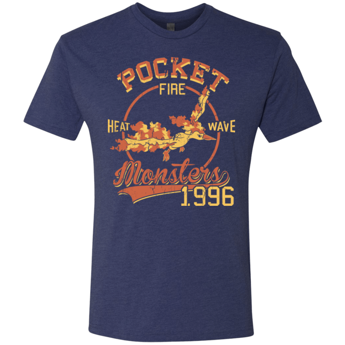 T-Shirts Vintage Navy / Small Heat wave Men's Triblend T-Shirt