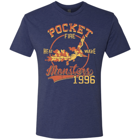 T-Shirts Vintage Navy / Small Heat wave Men's Triblend T-Shirt
